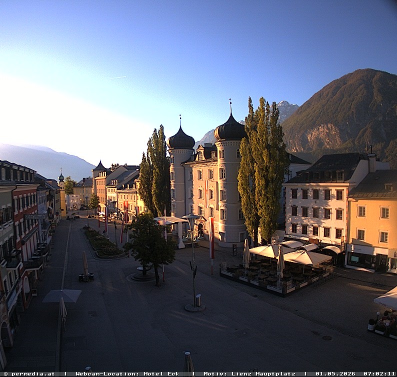 Archived image Webcam City of Lienz
