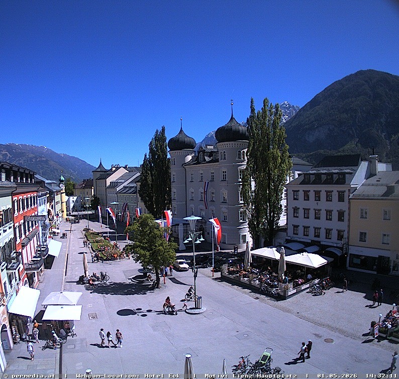 Archived image Webcam City of Lienz