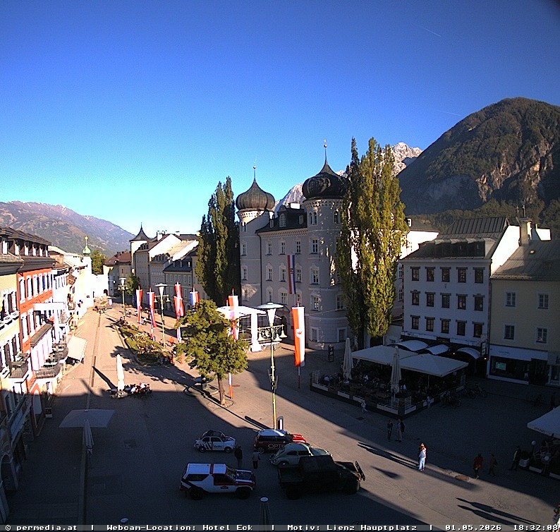 Archived image Webcam City of Lienz