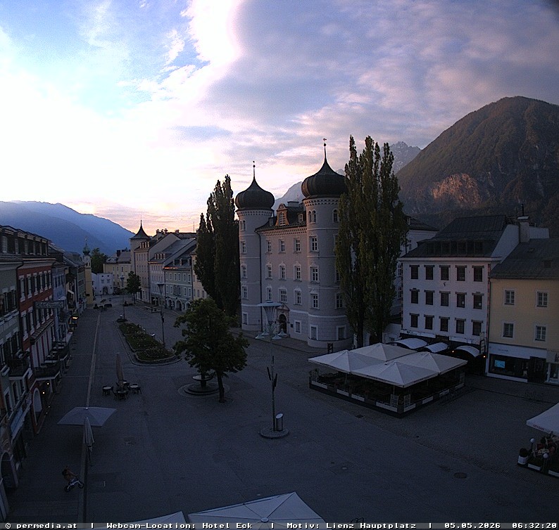 Archived image Webcam City of Lienz