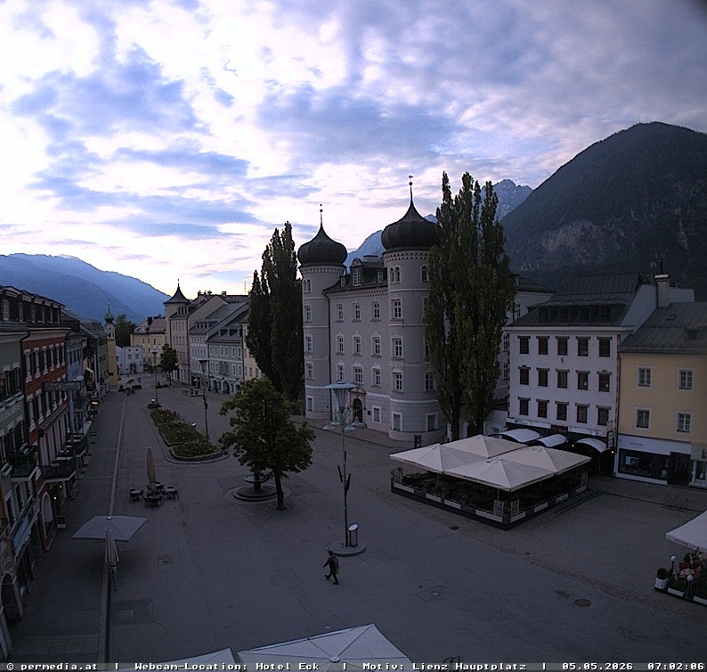 Archived image Webcam City of Lienz