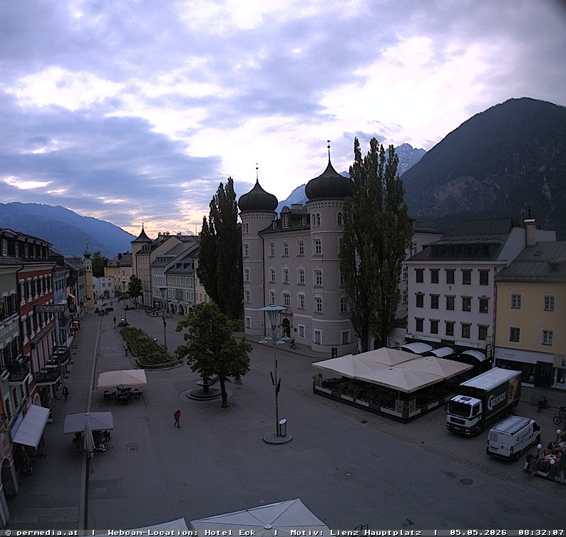 Archived image Webcam City of Lienz