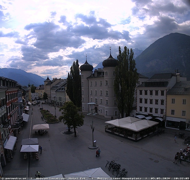 Archived image Webcam City of Lienz