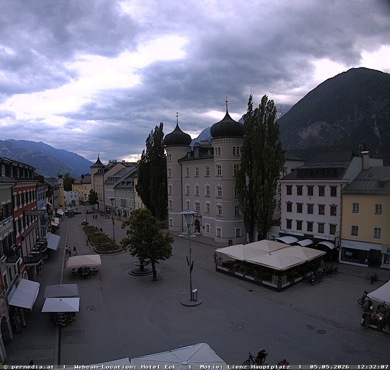 Archived image Webcam City of Lienz
