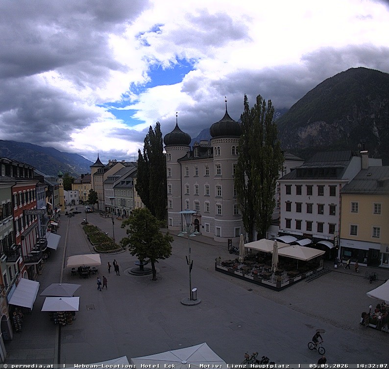 Archived image Webcam City of Lienz
