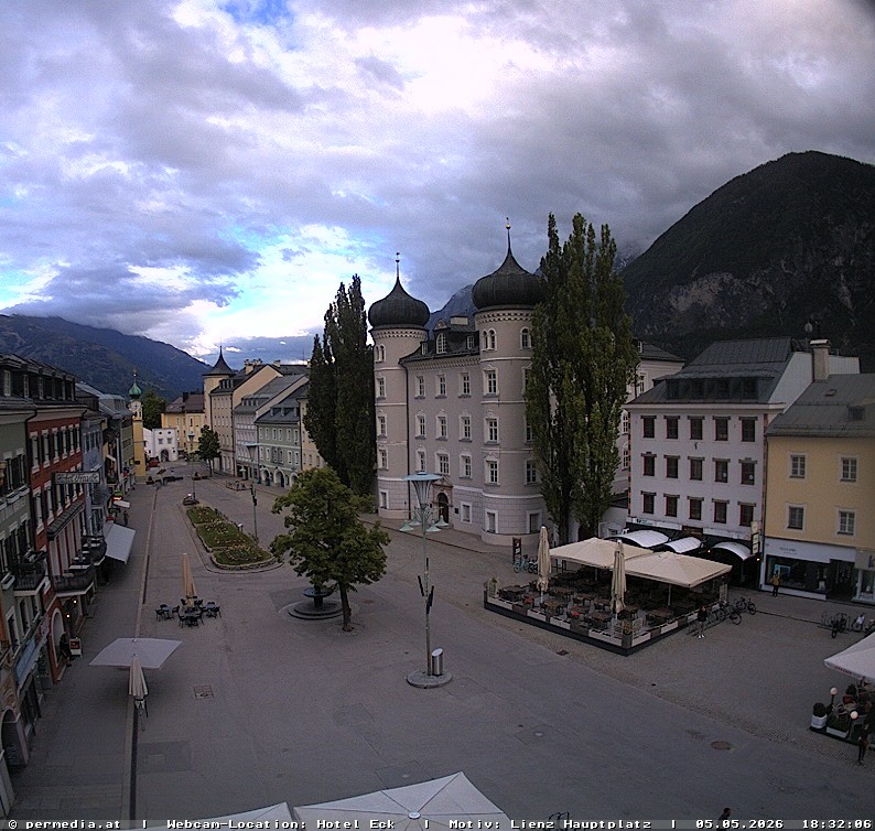 Archived image Webcam City of Lienz