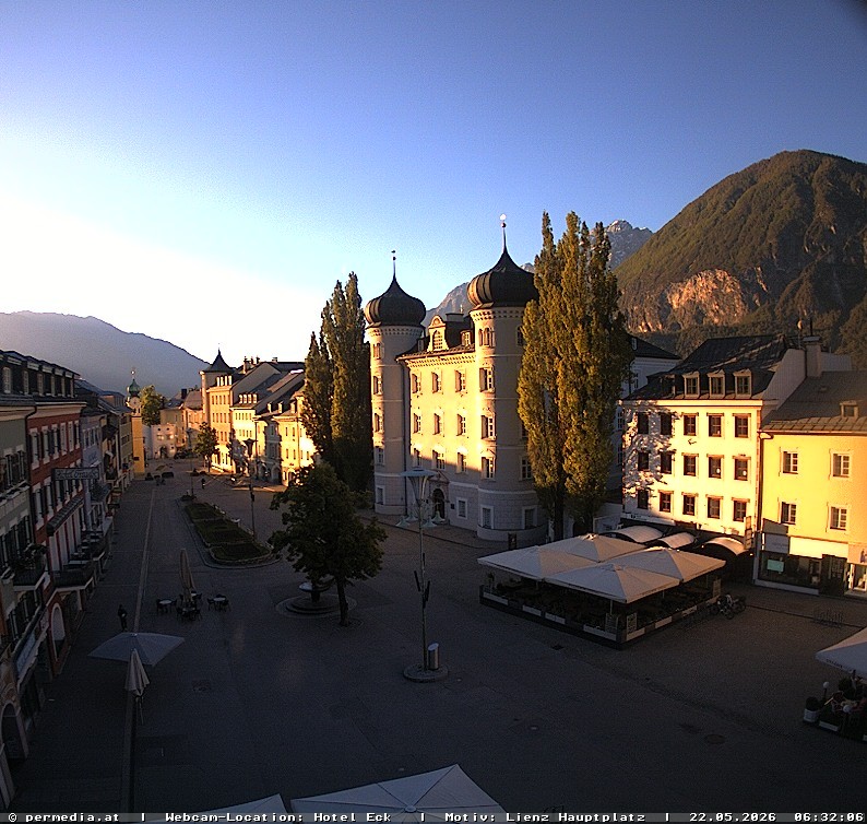 Archived image Webcam City of Lienz