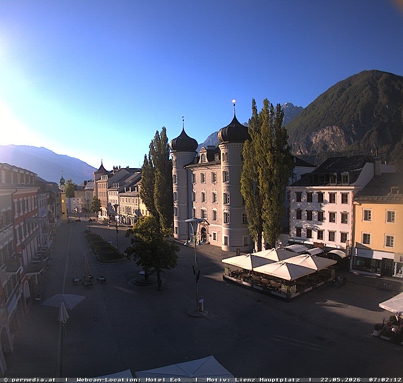 Archived image Webcam City of Lienz