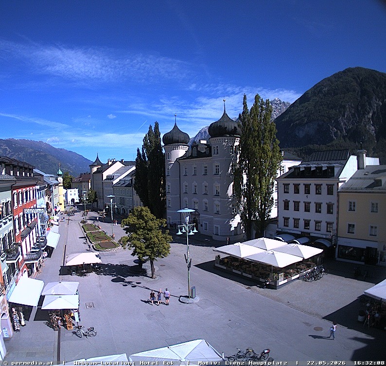 Archived image Webcam City of Lienz