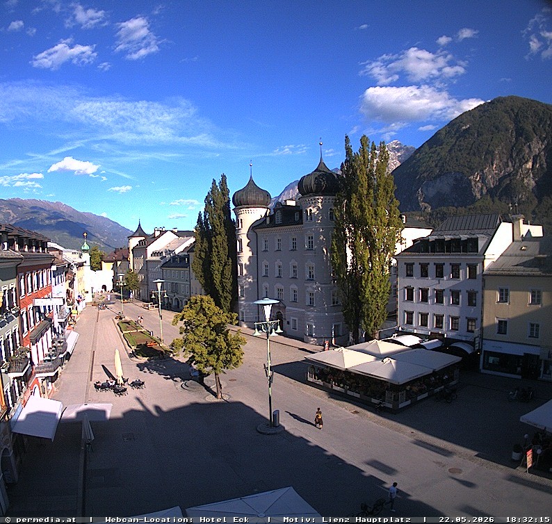 Archived image Webcam City of Lienz