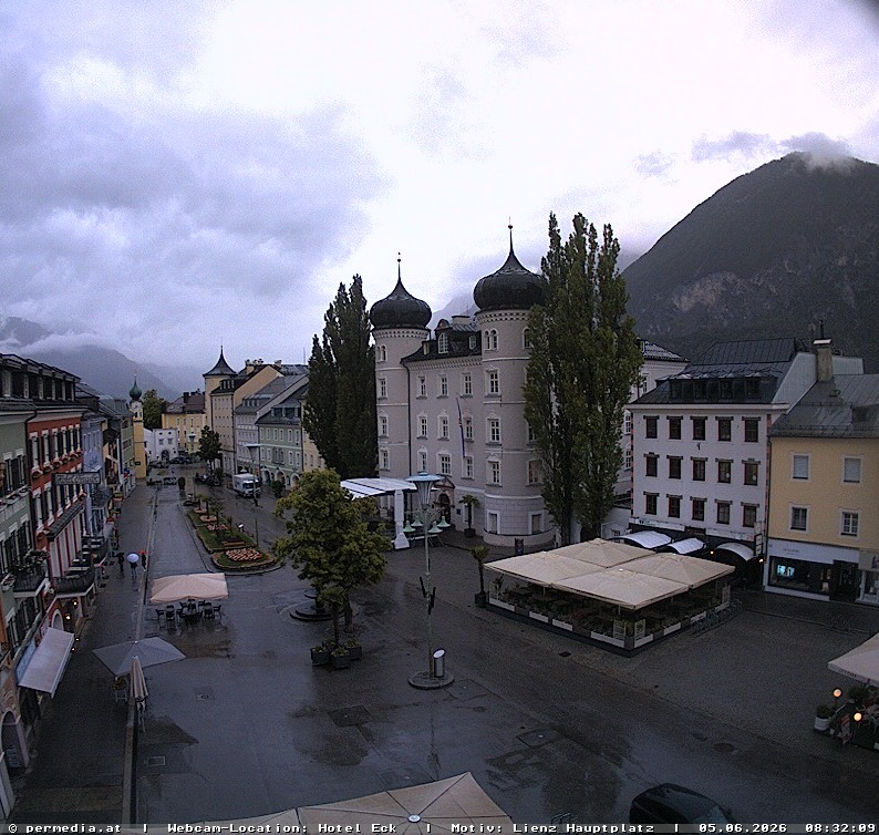 Archived image Webcam City of Lienz