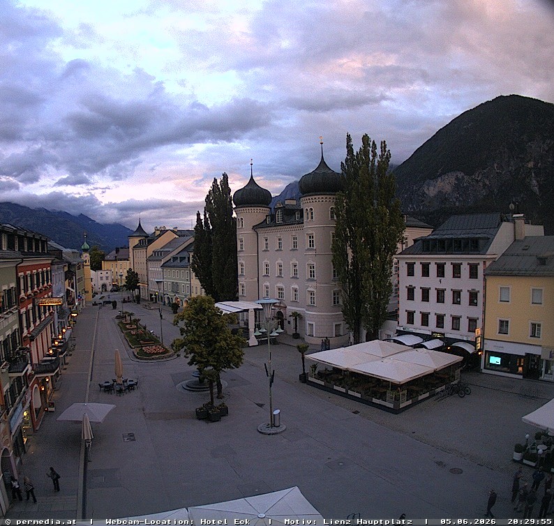Archived image Webcam City of Lienz