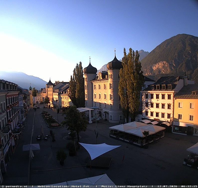 Archived image Webcam City of Lienz
