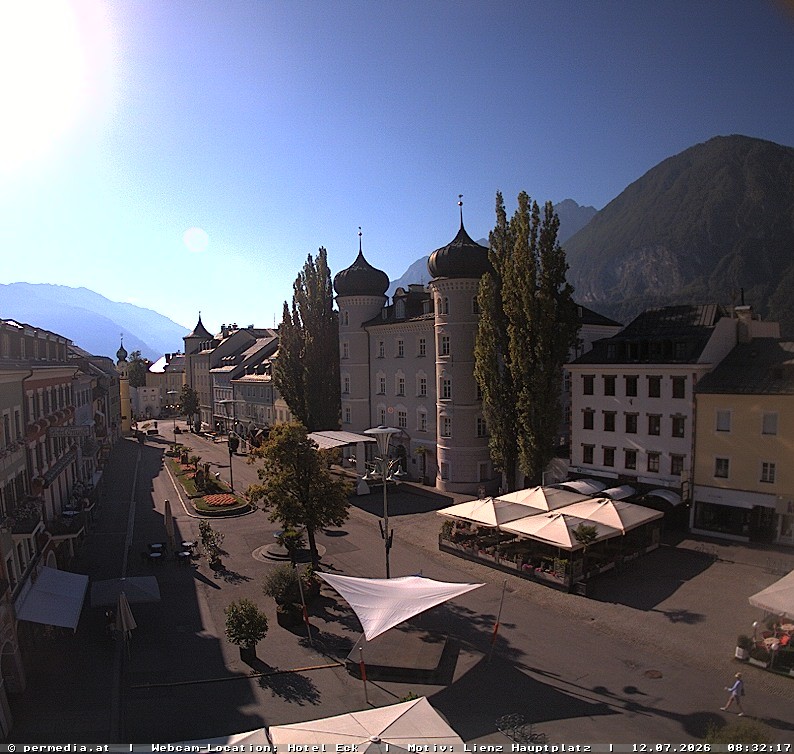 Archived image Webcam City of Lienz
