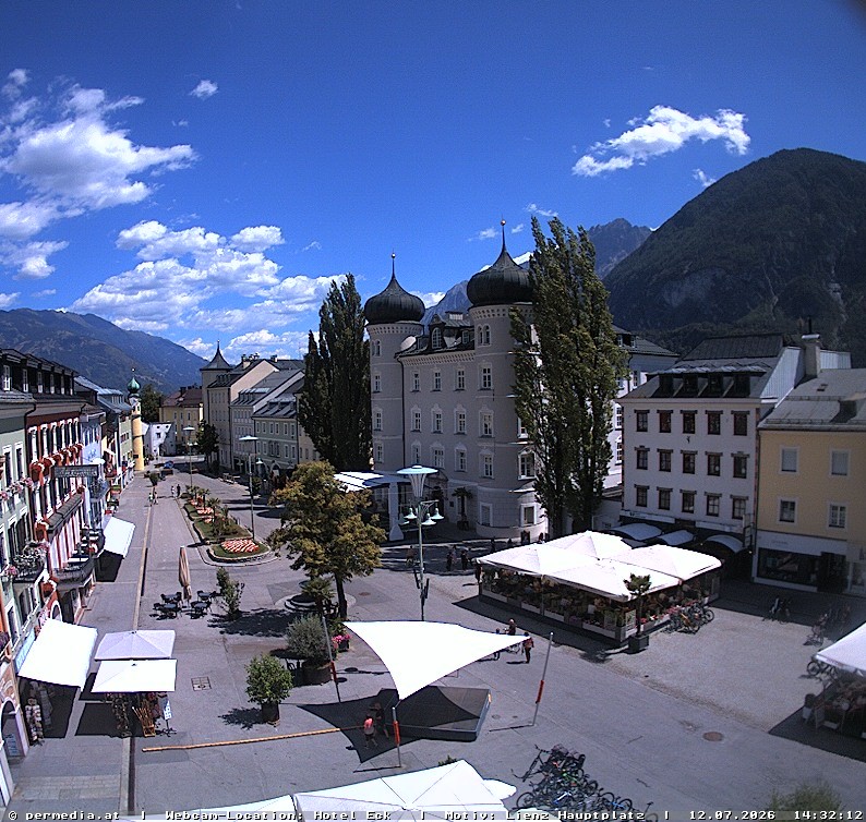 Archived image Webcam City of Lienz
