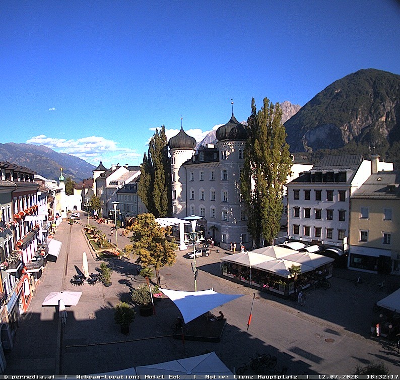 Archived image Webcam City of Lienz
