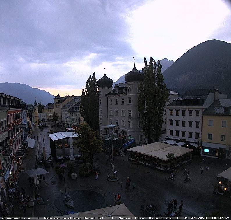 Archived image Webcam City of Lienz