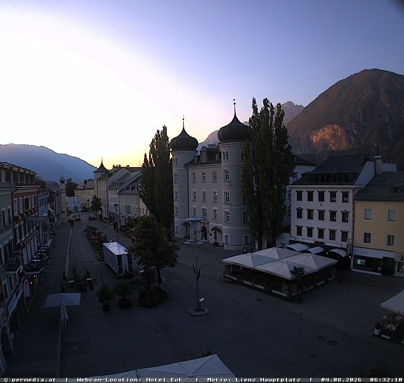 Archived image Webcam City of Lienz