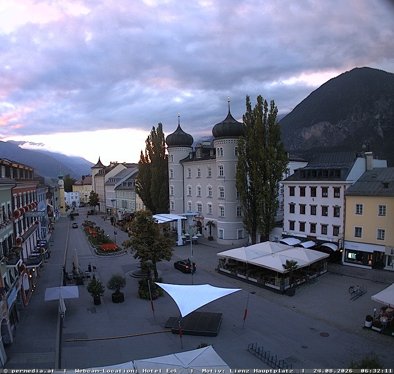 Archived image Webcam City of Lienz