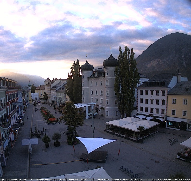 Archived image Webcam City of Lienz