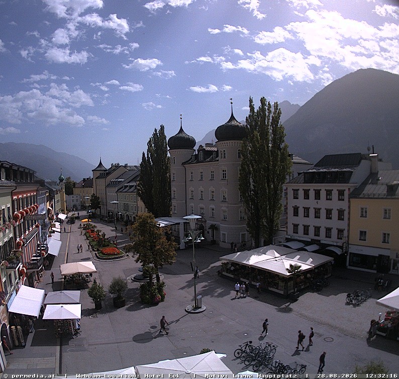 Archiv Foto Webcam Der Marktplatz von Lienz
