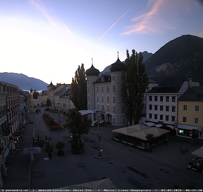 Archived image Webcam City of Lienz