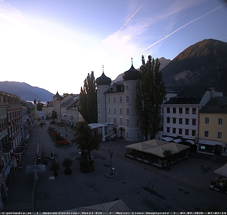 Archived image Webcam City of Lienz