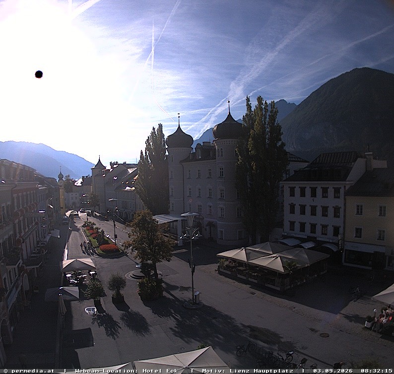 Archived image Webcam City of Lienz