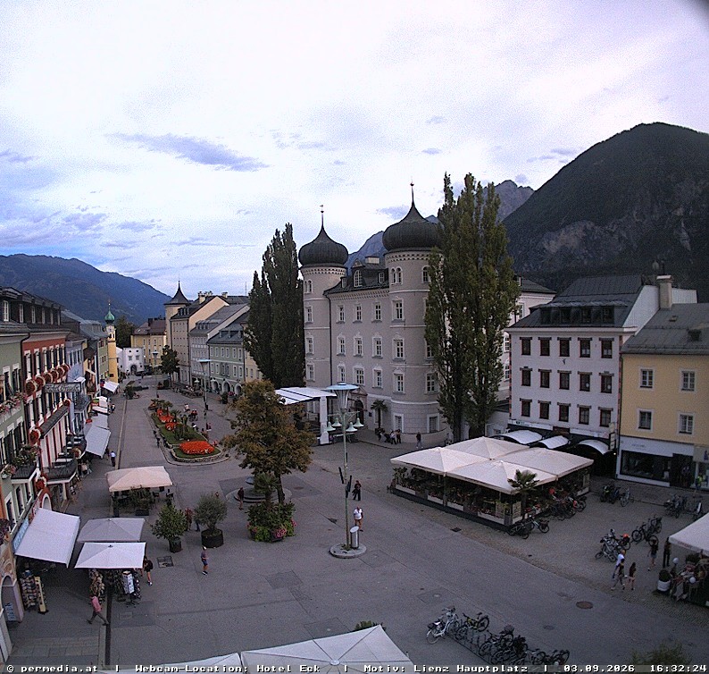 Archived image Webcam City of Lienz