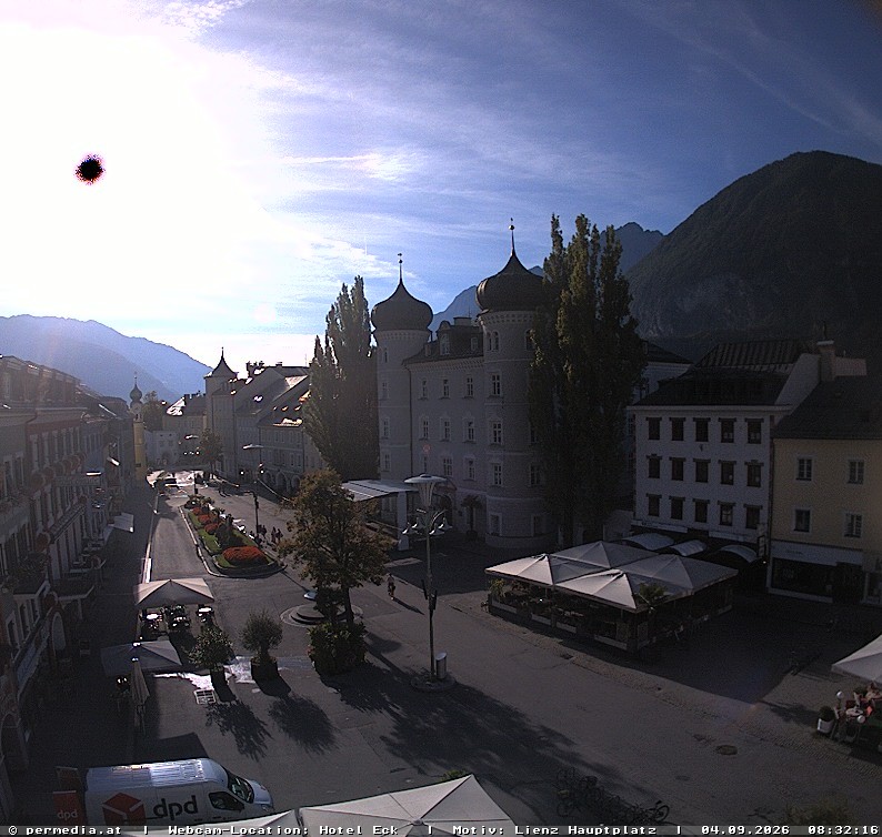 Archived image Webcam City of Lienz