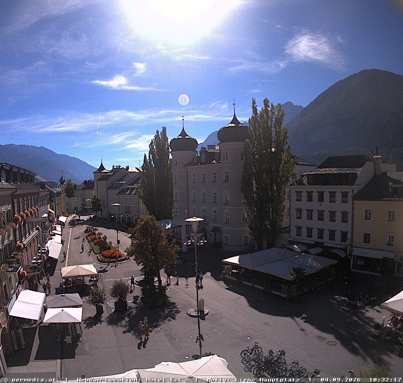 Archived image Webcam City of Lienz