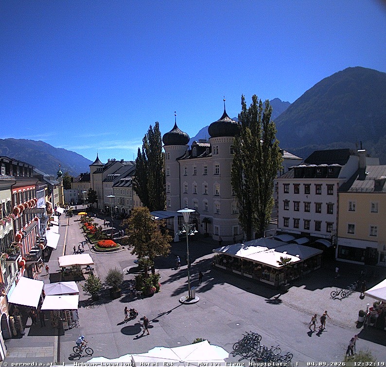 Archived image Webcam City of Lienz