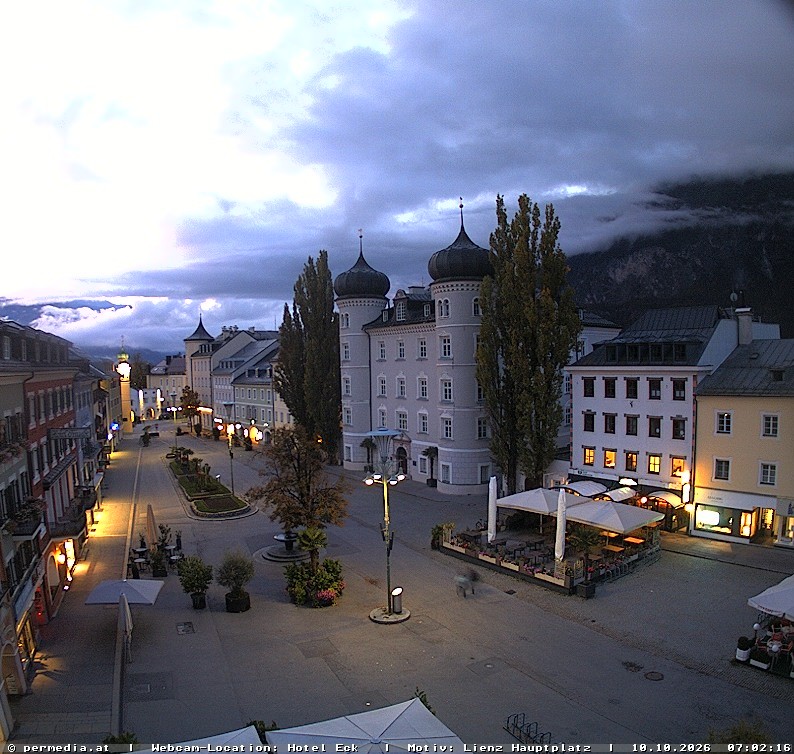 Archived image Webcam City of Lienz