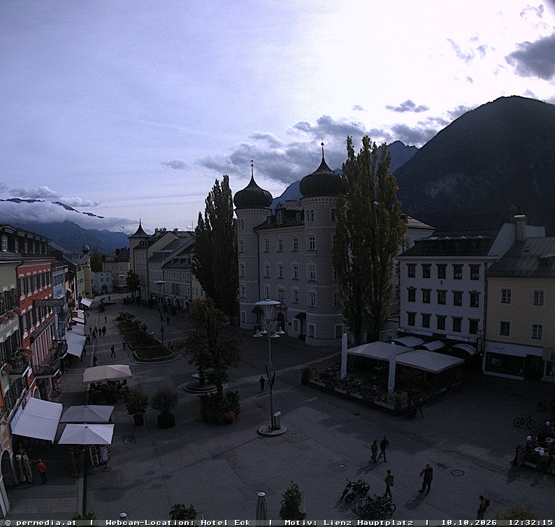 Archived image Webcam City of Lienz