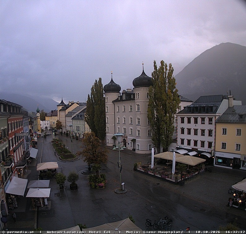 Archived image Webcam City of Lienz