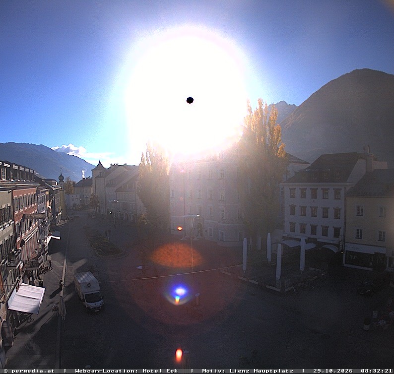 Archived image Webcam City of Lienz