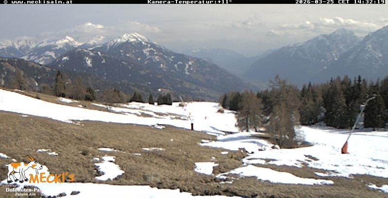 Archived image Webcam View of the Mecki's Alm mountain hut