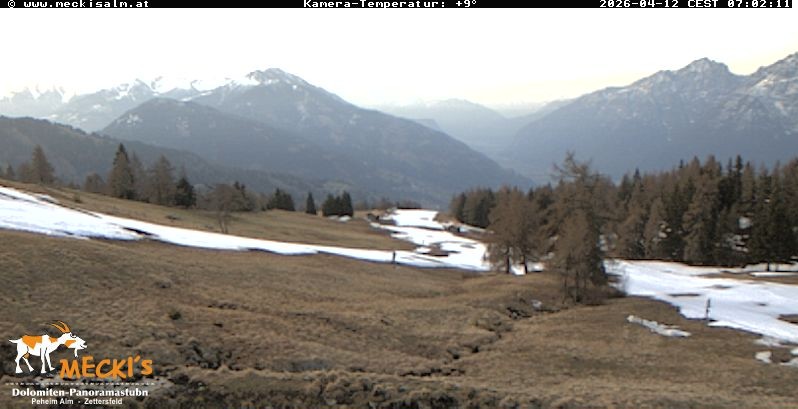 Archived image Webcam View of the Mecki's Alm mountain hut