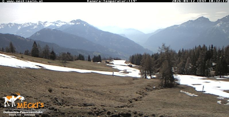 Archived image Webcam View of the Mecki's Alm mountain hut