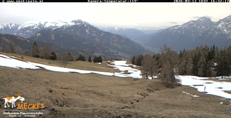 Archived image Webcam View of the Mecki's Alm mountain hut