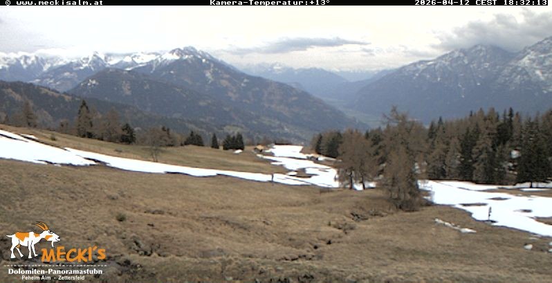 Archived image Webcam View of the Mecki's Alm mountain hut