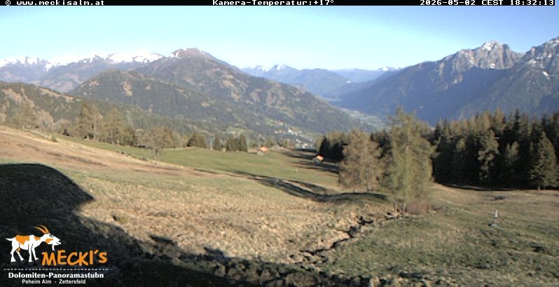 Archived image Webcam View of the Mecki's Alm mountain hut