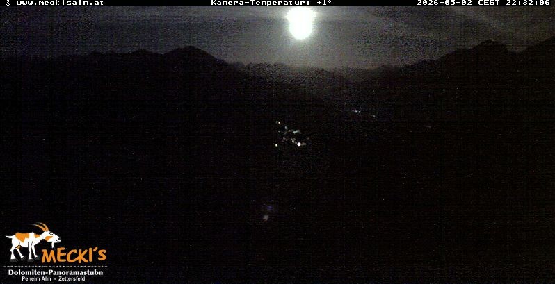 Archived image Webcam View of the Mecki's Alm mountain hut