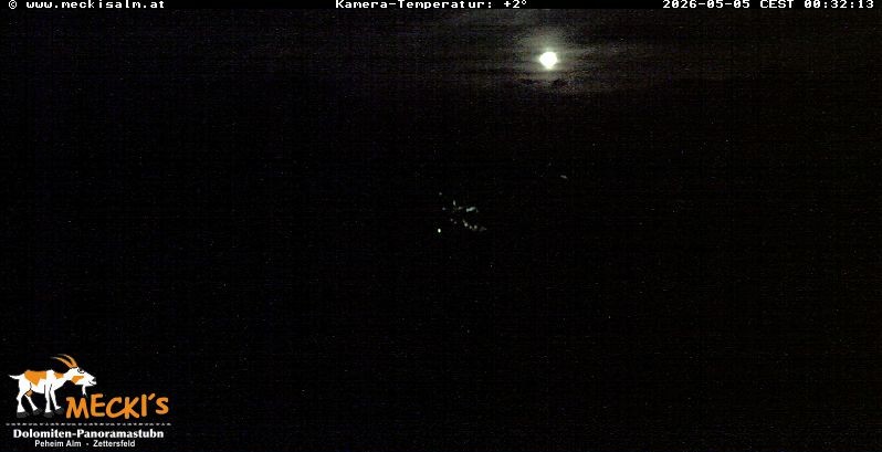 Archiv Foto Webcam Blick von Mecki's Alm Hütte auf der Faschingalm