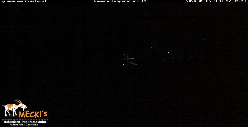 Archived image Webcam View of the Mecki's Alm mountain hut