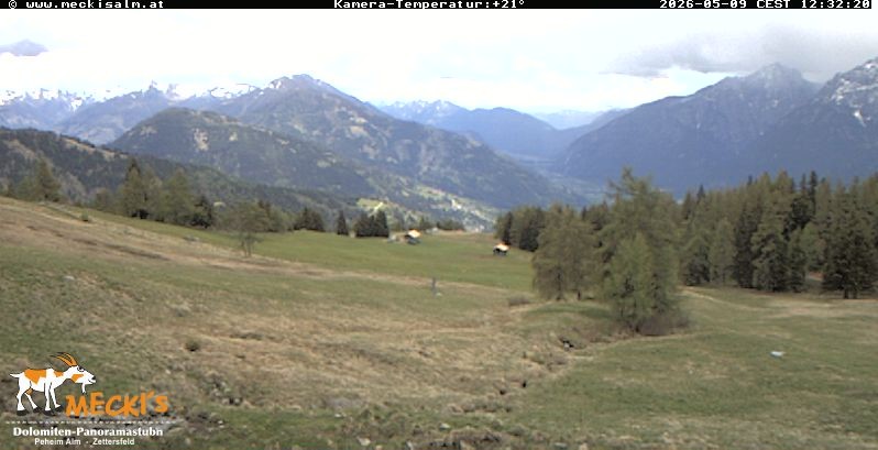 Archived image Webcam View of the Mecki's Alm mountain hut