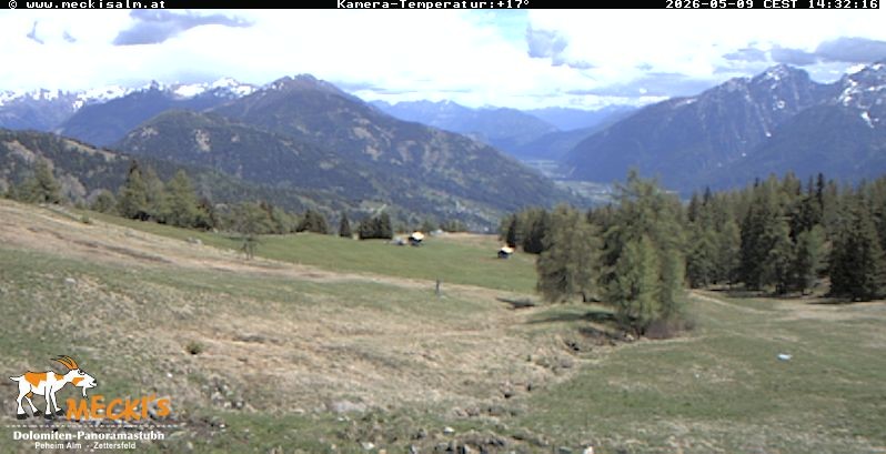 Archived image Webcam View of the Mecki's Alm mountain hut