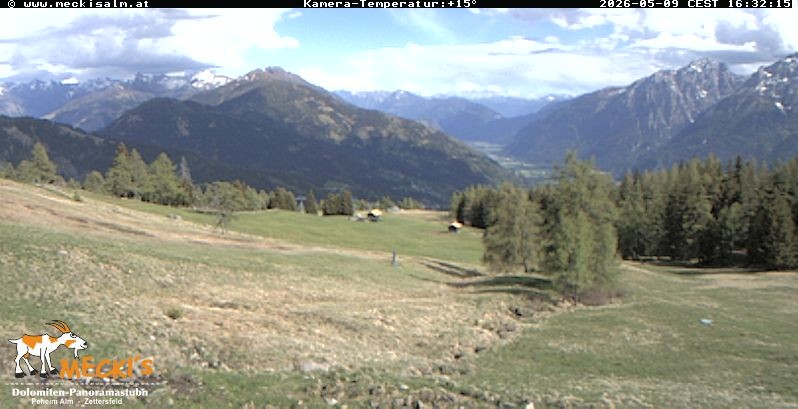 Archived image Webcam View of the Mecki's Alm mountain hut