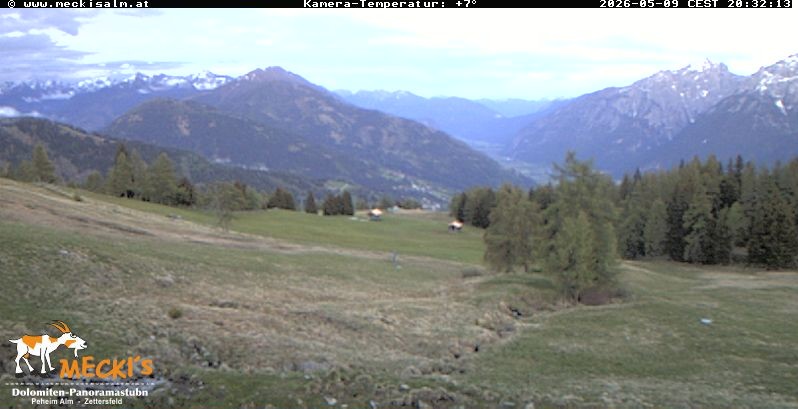 Archived image Webcam View of the Mecki's Alm mountain hut