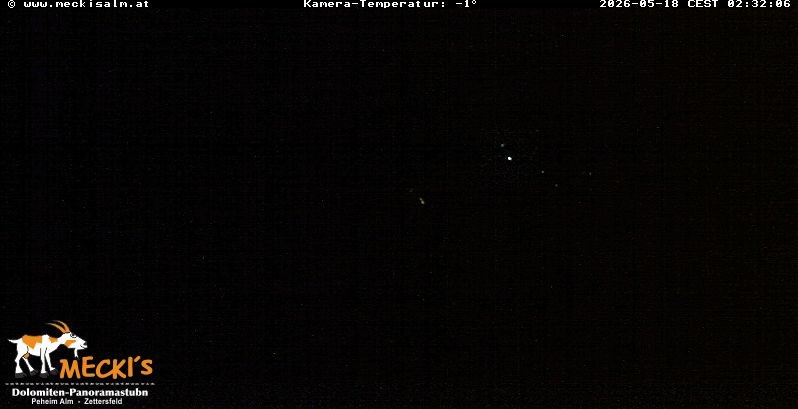 Archived image Webcam View of the Mecki's Alm mountain hut